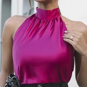 0016 - Blusa Regata Laço (0001485)