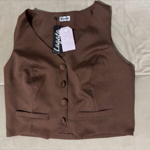 0386 - Blusa Colete Alfaiataria - 1076