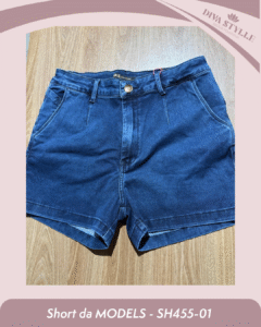 Short Jeans Bolso Embutido - SH455-01 - MODELS